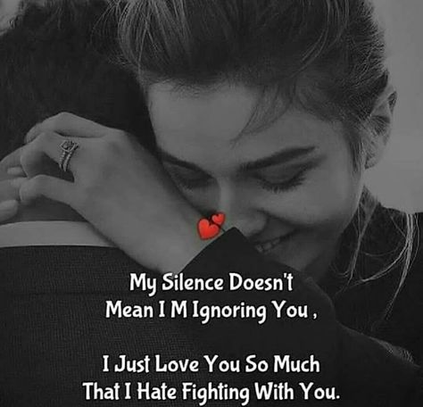 Liking Someone Quotes, My Silence, Silence Quotes, Real Love Quotes, Couples Quotes Love, Sweet Love Quotes, Love Picture Quotes, Love Quotes With Images