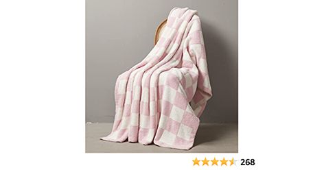 Amazon.com: MIDO HOUSE Microfiber Throw Blanket Ultra-Soft Fuzzy Bed Blanket Reversible Knitted Checkerboard Pink Throw Blankets for Couch 52 x 63 inch : Home & Kitchen Checkered Throw Blanket, Checkered Blanket, Pink Throw Blanket, Couch Throw Blanket, Plaid Throw Blanket, Pink Throws, Fuzzy Blanket, Microfiber Blanket, Pink Blanket