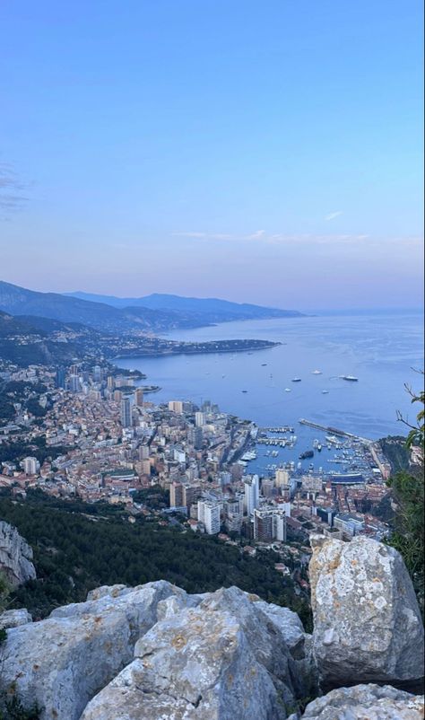 monaco. aesthetic. views. sea. ocean. travel. bucket list. monte carlo. ocean. sky. summer. pretty. travel. Living In Monaco, Monte Carlo Aesthetic, Monaco Aesthetic, Monaco Monte Carlo, European Tour, Europe Vacation, Dream City, City Aesthetic, South Of France