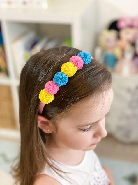 Alice Band, Mesh Flowers, Alice Bands, Baby Hair Bands, Bow Headband Hairstyles, Baby Hair Accessories, Baby Hair Clips, Handmade Hair Bows, Baby Hair Bows