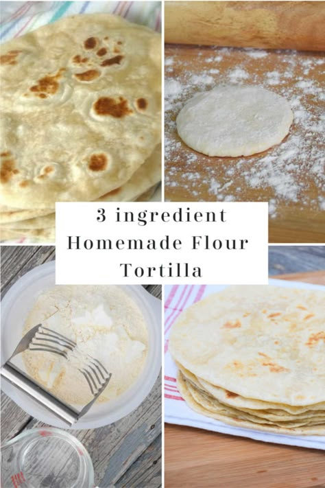 Tortilla Recipe With Lard, Easy Homemade Tortillas, Soft Tortilla Recipe, Easy Tortilla Recipe, Flour Tortilla Recipe, Traditional Homemaking, Homemade Tortilla Recipe, Homestead Cooking, Homesteading Life