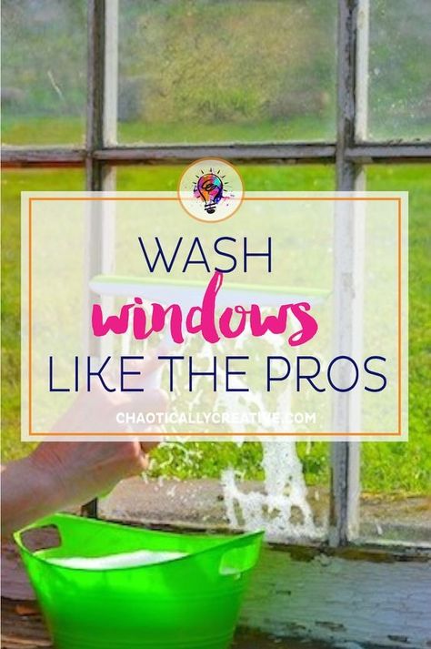 Washing Windows Like A Pro - Chaotically Creative Dawn Window Washing Solution, Window Washing Solution, Wash Windows, Window Cleaning Tips, Window Cleaner Homemade, Window Washing, Natural Cleaning Solutions, Homemade Cleaning, Washing Windows