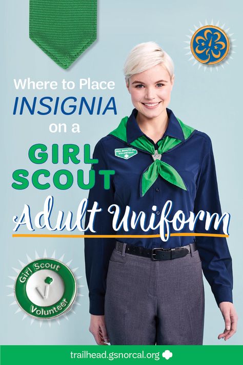 Here’s everything you need to know about the modern Girl Scout volunteer uniform, patches, and pins. Girl Scout Symbol, Floor Length Skirts, Girl Scout Mom, Girl Scout Troop Leader, Modern Uniform, Girl Scout Uniform, Girl Scouts Brownies, Girl Scouts Cadettes, Patches And Pins