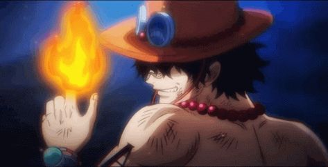 Firefist Ace, Ace Gif, Ace Portgas D, Ace One Piece, Scary Drawings, One Piece Gif, Portgas D Ace, Icon Gif, One Piece Ace