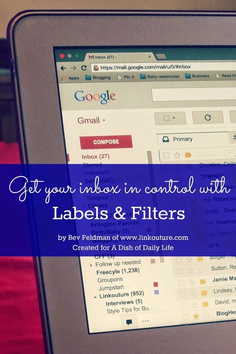 Does your inbox leave you feeling overwhelmed? Use these simple tips for organizing your email using filters and labels! Business Email Address, Tips For Organizing, Technology Tips, Computer Tips, Digital Organization, Teacher Tips, Reading Apps, Google Calendar, Household Organization