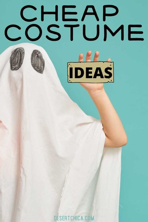 Free and cheap costume ideas for kids, for couples and everyone else too. Easy ideas you can DIY from things you have at home or can borrow. Creative Halloween Costumes Costumes To Make At Home, Cheap Costume Ideas, Costumes You Can Make At Home, Easy Diy Couples Costumes, Easy Homemade Costumes, Quick N Easy Halloween Costumes, Easy Kids Costumes, Cheap Halloween Costumes Diy, Easy Adult Halloween Costumes