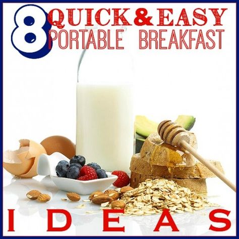 Portable Breakfast Ideas, Portable Breakfast, Skip Breakfast, Frozen Waffles, Breakfast Goodies, Fruit Toppings, Healthy Breakfasts, Roasted Nuts, Breakfast Items