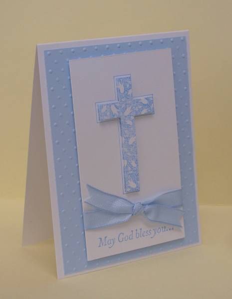 First Communion Cards, Confirmation Cards, Easter Stuff, Stamping Cards, Baptism Cards, 1st Communion, White Panel, Christian Cards, Creating Cards