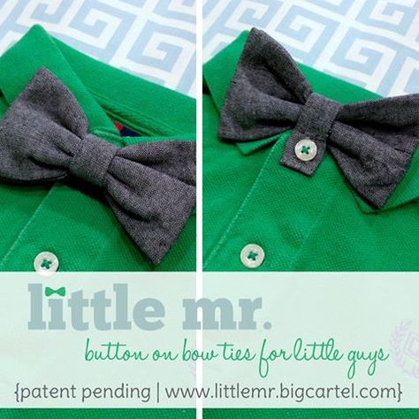 Come enter to win one of these adorable button-on Bowties from Little Mr. today at ReMarkable Home Baby Sewing, Little Mr, Baby Bowtie, Diy Vetement, Costura Diy, Boys Bow Ties, Diy Bow, Baby Crafts, Sewing For Kids