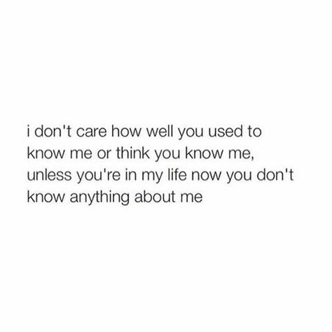 If you don’t know me personally then I don’t take shit personal. 🤷🏾‍♀️ You Don’t Know Me Quotes, A Beautiful Mind, Introverted, Beautiful Mind, I Don't Care, Real Quotes, Relatable Quotes, Word Art, Woman Quotes