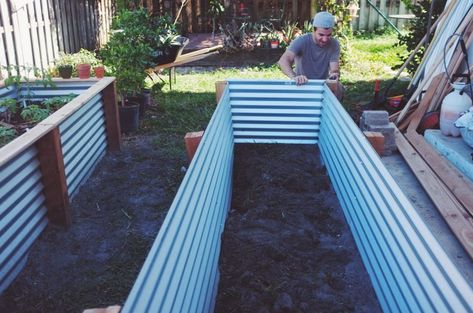 I’m sure this post wont be relevant or helpful for everyone… but I’ve been getting a lot of questions on how to build these beds and I know we googled the crap out of different raised bed DIY’s for our backyard. Also, I know some of you guys are garden lovers like myself…. and Wood Garden Beds, Garden Bed Layout, Garden Boxes Diy, Garden Boxes Raised, Vegetable Design, Metal Raised Garden Beds, Vegetable Garden Raised Beds, Building A Raised Garden, Garden Vegetable