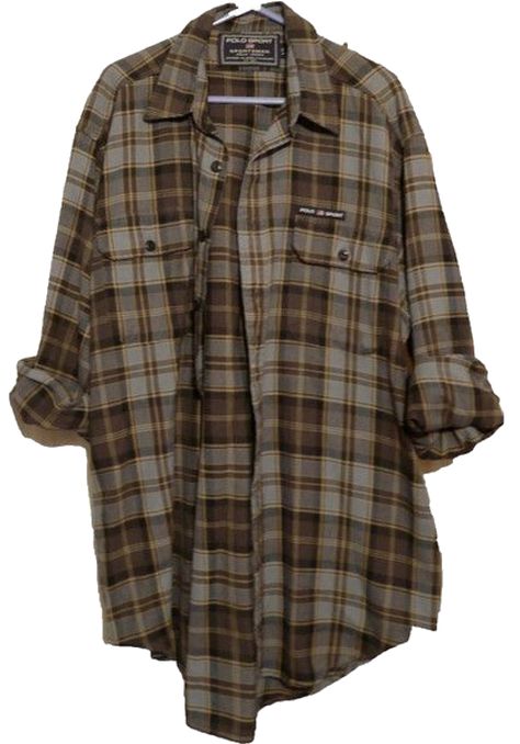 Brown Flannel Shirt, Brown Shirts, Flannel Blouse, Brown Flannel, Png Clothes, Brown Tops, Brown Blouse, Flannel Tops, Brown Top