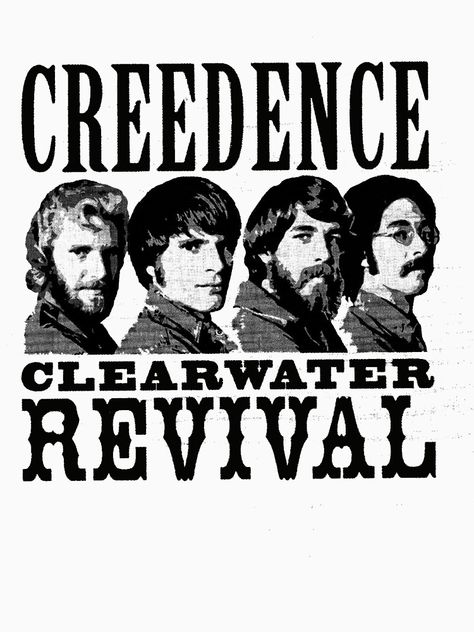 "Creedence clearwater revival" T-shirt by Mezcu #Aff , #sponsored, #clearwater, #Creedence, #revival, #Mezcu Credence Clearwater Revival, John Fogerty, Rock Band Logos, Rock Band Posters, Classic Rock Bands, Creedence Clearwater Revival, Rock Posters, Band Logos, Rock Legends