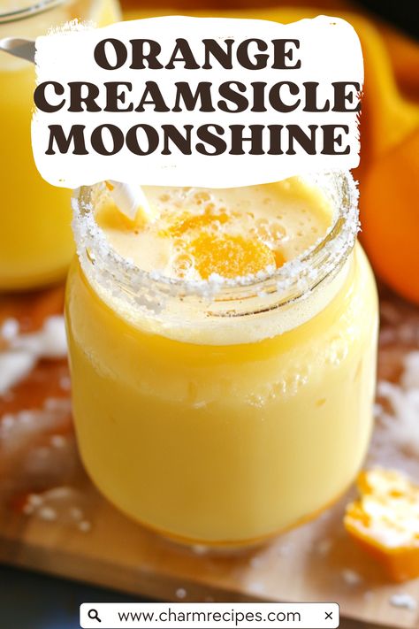 Orange Creamsicle Moonshine Orange Dreamsicle Moonshine Recipe, Orange Dreamsicle Moonshine, Orange Moonshine Recipes, Orange Creamsicle Moonshine Recipes, Sipping Cream Moonshine Recipes, Orange Creamsicle Moonshine, Creamsicle Moonshine, Moonshine Drinks, Moonshine Recipes Homemade