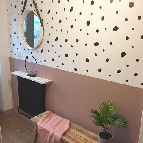 French Chic Paint, Pink Hallway, Dalmation Print, Hallway Makeover, Girl Nursery Room, Girl Bedroom Designs, Toddler Bedrooms, Girl Bedroom Decor, Big Girl Rooms