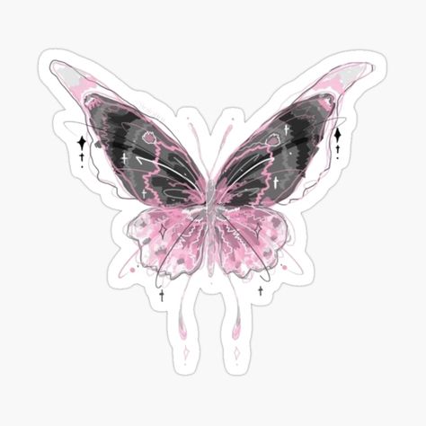 Get my art printed on awesome products. Support me at Redbubble #RBandME: https://www.redbubble.com/i/sticker/Y2K-Butterfly-by-marsartshop/146395502.JCQM3?asc=u Kindle Insert, Y2k Stickers, Funny Laptop Stickers, Journal Prints, Cover Stickers, Sticker Design Inspiration, Cute Laptop Stickers, Etsy Stickers, Y2k Butterfly