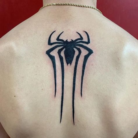 UPDATED: 35 Amazing Spiderman Tattoos for 2020 (August 2020) Spiderman Back Tattoo, Spiderman Chest Tattoo, Spiderman Logo Tattoo, Pikachu Pixel, Spider Man Tattoo, Spider Symbol, Pikachu Tattoo, 42 Tattoo, Spiderman Tattoo