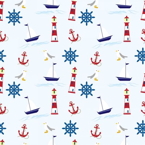 Nautical Wallpaper Pattern Seamless Free Stock Photo - Public Domain Pictures Preppy Laptop, Nautical Background, 555 Wallpaper, Background Sea, Wallpaper Preppy, Rustic Wall Clock, Nautical Wallpaper, Computer Wallpapers, Vibes Wallpaper