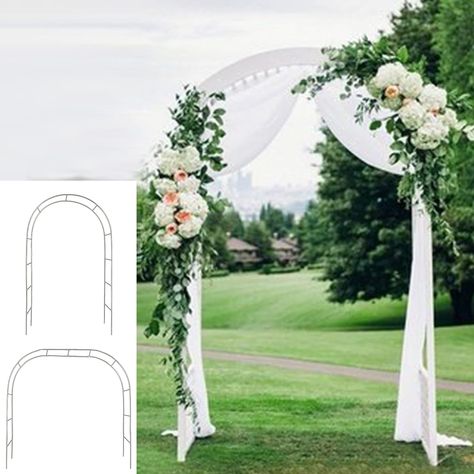 Indoor Arbor, Metal Garden Arbor, Bridal Arch, Church Aisle Decorations, Arch Arbor, Metal Arbor, Garden Arch Trellis, Arbor Wedding, Arbors Trellis