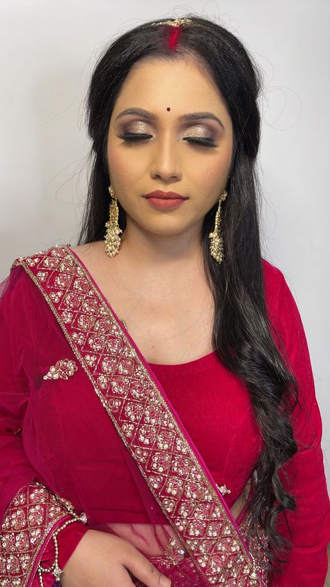 Newly married look,sindoor look Newly Wed, Newly Married, Artistry Makeup, Makeup, Make Up