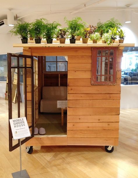 Micro Shelter, Apartment Homesteading, Work Pod, Bike Camper, Mobile Garden, Micro Homes, Tiny Backyard, Homeless Shelters, Muji Home