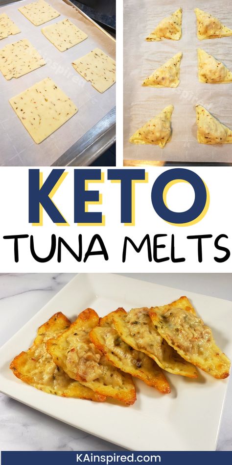 Tuna Recipes Keto, Keto Tuna, Tuna Melt Recipe, Canned Tuna Recipes, Melt Recipe, Baking Powder Uses, Keto Journey, Keto Lunch Ideas, Low Carb Snack