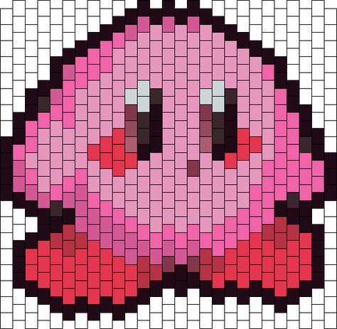 Kandi Patterns - View User Kirby Kandi Pattern, Kirby Kandi, Kirby Christmas, Kandi Patterns, Photo Pattern, Jack Kirby, Bead Patterns, Different Patterns, Kirby