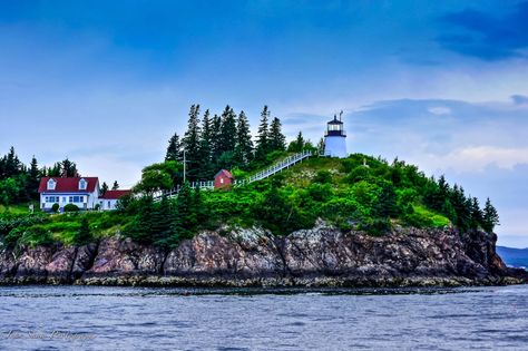 Maine Lighthouses and Beyond: Owls Head Lighthouse. To enjoy my site on lighthouses please click on the above photo. Owls Head Lighthouse, Lighthouse Maine, Coastal Living Magazine, Samuel De Champlain, Monhegan Island, Maine Lighthouses, Maine Vacation, Maine Travel, Light Houses