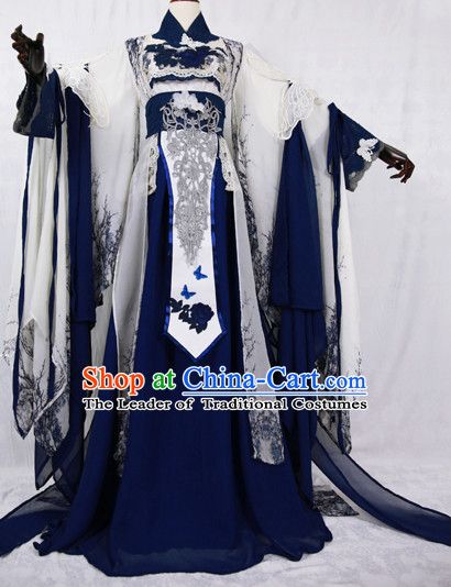 Traditional Chinese Imperial Court Dress Asian Clothing National Hanfu Costume Han China Style Costumes Robe Attire Ancient Dynasty Dresses Complete Set for Women Purple Hanfu, Black Hanfu, Blue Hanfu, Hanfu Clothing, Queen Purple, Chinese Cosplay, Decades Fashion, Costume For Men, Ancient Chinese Clothing