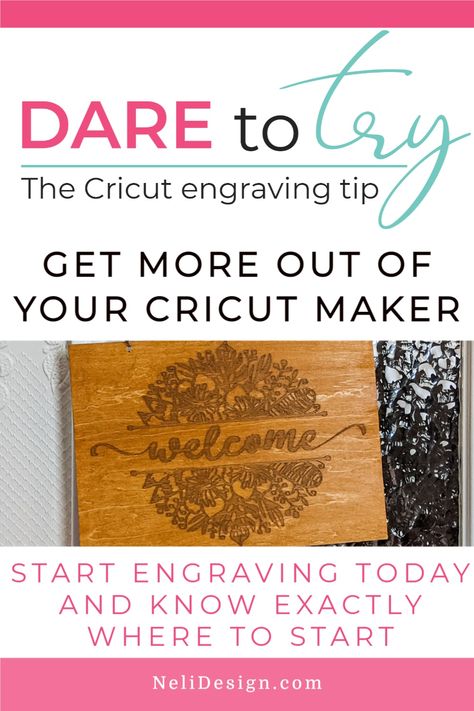 Don't just learn how to use the Cricut Maker engraving tip, make 3 craft projects today! 3 hands-on home decor projects to start engraving right now and learn how to engrave, wood, metal, plastic or acrylic. Know exactly what to do and maximize the use of your Cricut Maker with step by step video tutorials. You'll also learn how to center your images, how to use glyphs and how to enhance your engravings with hatch fill for bolder engraved designs. Wood Engraving With Cricut, Cricut Engraving Tip Projects, Cricut Maker 3 Engraving Projects, Cricut Wood Engraving Projects, Acrylic Engraving With Cricut, How To Engrave Wood With Cricut, Cricut Maker Engraving, How To Engrave With Cricut, Cricut 3 Maker Projects