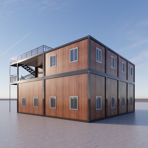 Tiny House Kits, Prefabricated Homes, House Structure, Barn Homes Floor Plans, Villa Home, Prefab Houses, Shipping Container House Plans, Prefabricated Houses, Shipping Container House