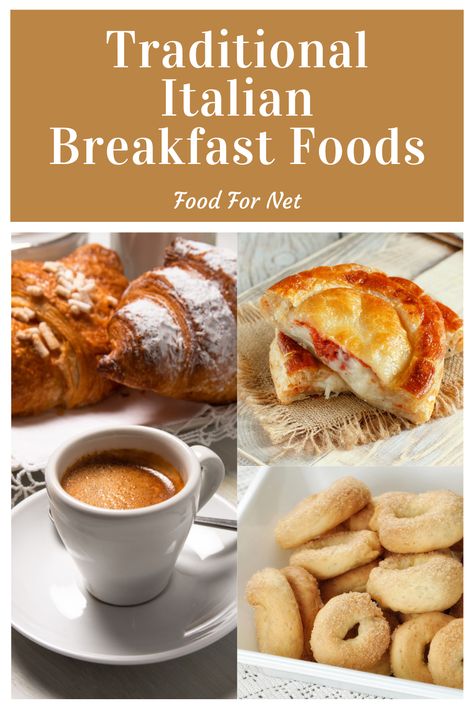 Traditional Italian Breakfast, Italian Breakfast Recipes, Traditional Italian Dishes, Italian Breakfast, Traditional Breakfast, Italian Recipes Traditional, Meatless Main Dishes, Breakfast Choices, Italian Recipes Authentic