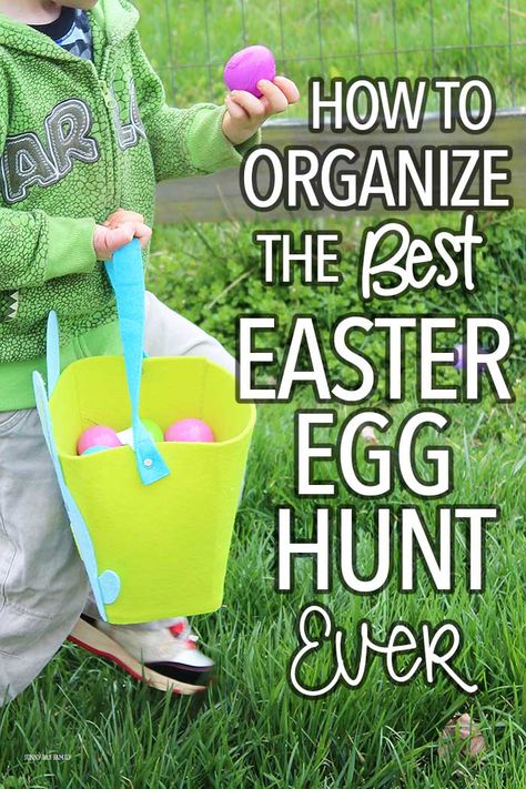 Hosting an Easter egg hunt? Use these easy tips to plan a super fun and stress free Easter egg hunt for your family and friends! Includes fun Easter games to play too. Easter Egg Hunt Games, Egg Hunt Games, Egg Hunt Ideas, Fun Easter Games, Tatoo 3d, Easter Egg Hunt Party, Easter Party Games, Easter Eggs Kids, Easter Event