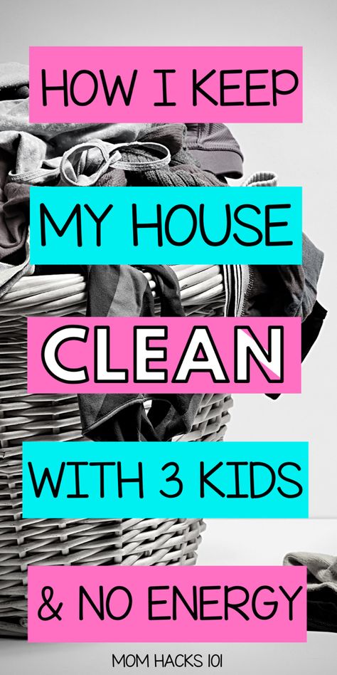 Organisation, Household Cleaning Tips, Keep A Clean House, Uppfostra Barn, Deep Cleaning Hacks, No Energy, Mom Life Hacks, House Cleaning Checklist, Smart Parenting