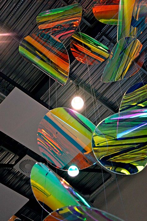 Hanging Art Installation, Suspended Art, Pride 2024, Artwork Sculpture, Art Chandelier, Museum Design, Easter 2024, Acrylic Chandelier, Ceiling Art