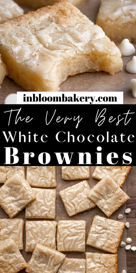 Cheesecake White Chocolate, In Bloom Bakery, Bloom Bakery, Best White Chocolate, White Chocolate Brownies, White Chocolate Recipes, Salted Caramel Cheesecake, Slow Cooker Desserts, Favorite Dessert