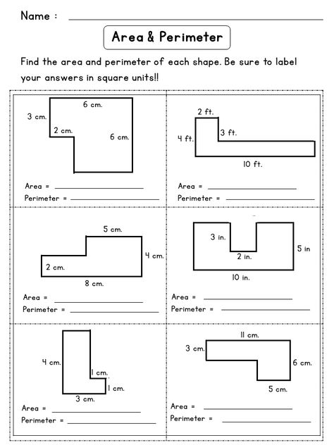 https://www.teacherspayteachers.com/Product/Area-and-Perimeter-Worksheet-10057968 Area And Perimeter Activities, Perimeter Activities, Area Lesson, 4th Grade Reading Worksheets, 8th Grade Math Worksheets, Area And Perimeter Worksheets, Finding Area, Math Story Problems, Area Worksheets