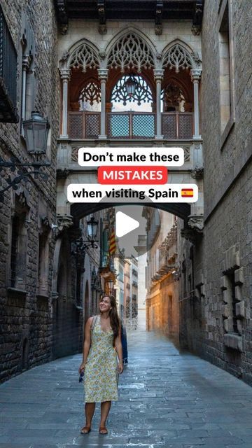 Dennis & Liz | Foodie Travel +  RV Road Trips on Instagram: "Don't make these mistakes when visiting Spain!

I lived in Spain for several months with a Spanish family and have been back 5 times. These are helpful "insider" tips you don't always find elsewhere! 

🔖Save this post for an upcoming trip and comment 'Spain Guide' below to get my 18 best tips for traveling to Spain. 🇪🇸

#visitspain #spaintrip #spaintourism #traveltips #spaintravel" Foodie Travel, Visiting Spain, Spanish Family, Spain Tourism, Traveling To Spain, Rv Road Trip, Tips For Traveling, Spain Travel, Travel Food