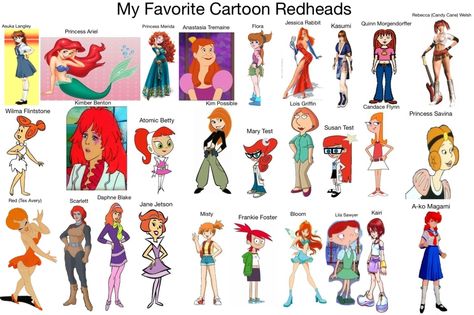 Go Kim Possible Redhead Cosplay Characters, Characters With Orange Hair Costumes, Redhair Halloween Costume, Famous Redheads Characters, Redhead Cosplay Ideas, Iconic Redhead Characters, Copper Hair Costume Ideas, Red Hair Halloween Costumes Women, Red Head Cosplay