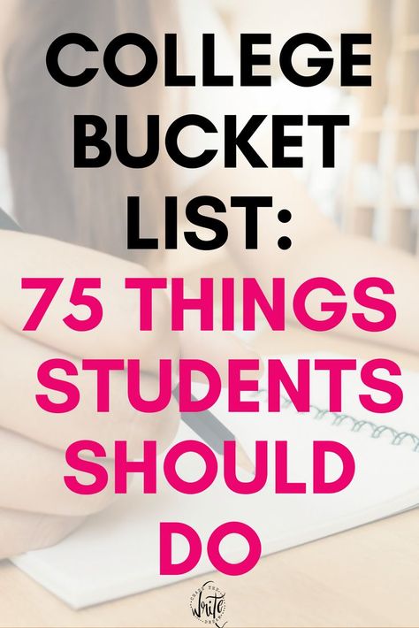 College Club Activities, College Bucket List, Before College, College Survival Guide, Freshman Tips, College Club, Phd Life, Financial Aid For College, College Survival