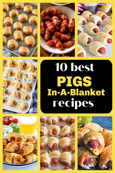 Best Pigs In A Blanket, Best Pigs In A Blanket Recipe, Cinnamon Sugar Soft Pretzels, Banana Snack Cake, Snack Cake Recipe, Popular Appetizers, Classic Appetizers, Chocolate Chip Banana, Pigs In A Blanket