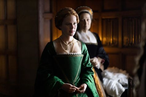 ‘Becoming Elizabeth’ Costume Breakdown: Photos – WWD Tudors Dress, Becoming Elizabeth, Alicia Von Rittberg, Elizabeth Tudor, Costumes Design, Elizabeth 1, Tudor Dress, Tudor Fashion, Tudor Costumes