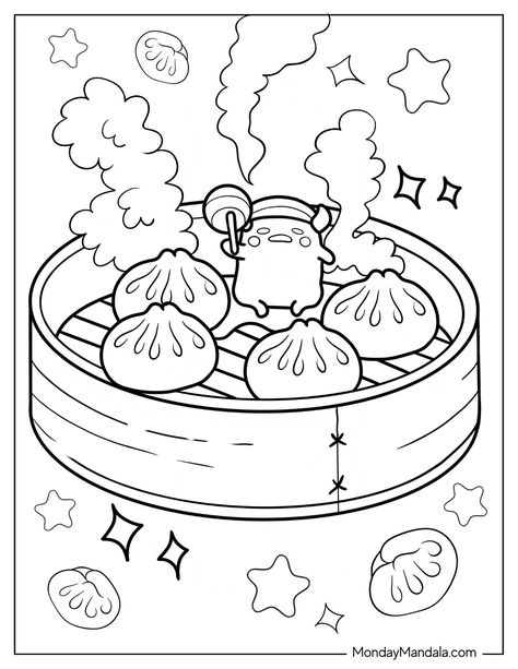 Korean Coloring Pages, Coloring Pages For Adults Unique, Doodle Coloring Pages, Sanrio Coloring, Chibi Coloring, Chibi Coloring Pages, Hello Kitty Colouring Pages, Manga Coloring Book, Kitty Coloring