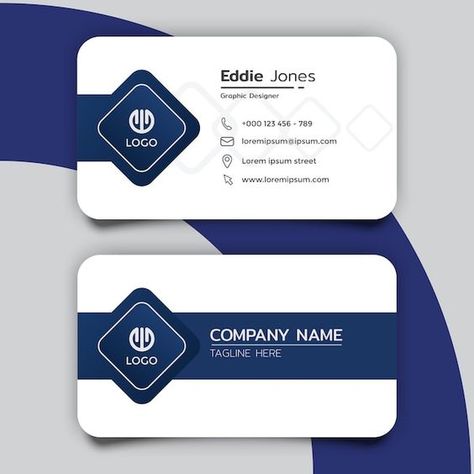 Bussiness Card Backgrounds, New Business Card Design, Visiting Cards Design Business, Visiting Cards Design Creative, Business Card Design Creative Ideas, Business Card Design Ideas, White Business Card Design, Visiting Card Templates, Free Business Card Design