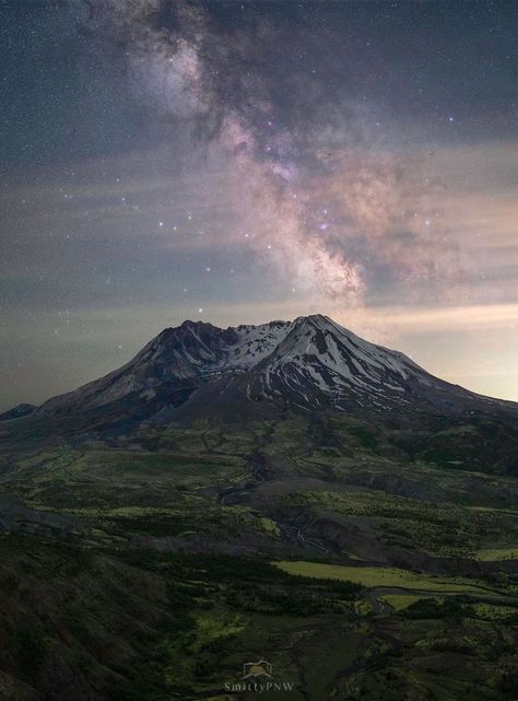 Milky Way and Mount Saint Helens 6-24-22 Mount Saint Helens, Mt St Helens, Mount St Helens, Saint Helens, St Helens, Get To Know Me, Beautiful Life, Milky Way, 40th Birthday