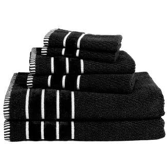 Shop Target for Black Bath Towels you will love at great low prices. Free shipping on orders of $35+ or same-day pick-up in store. Black Bathroom Towels, Full Comforter Sets, Modern Towels, Egyptian Cotton Towels, Bath Towels Luxury, Hand Towels Bathroom, Cotton Bath Towels, Luxury Bath, Waffle Weave