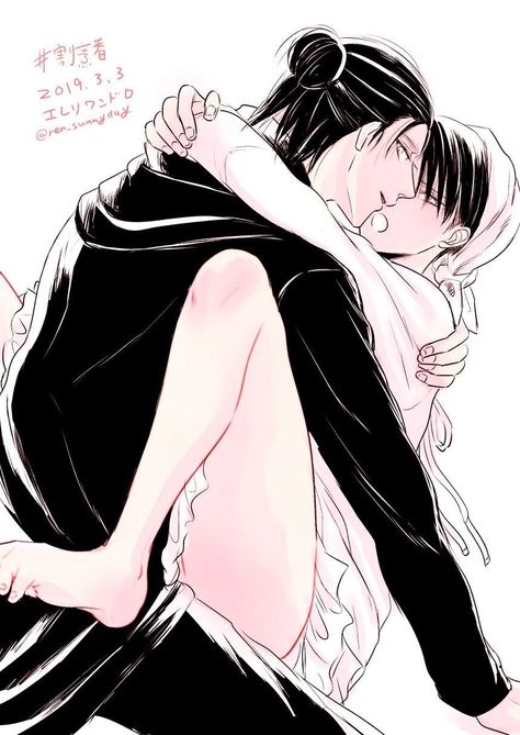 Erin Attack On Titan, Eren And Annie, Attack On Titan Comic, Attack On Titan Eren, Best Anime Couples, Anime Base, Demon Art, Attack On Titan Levi, Anime Boyfriend