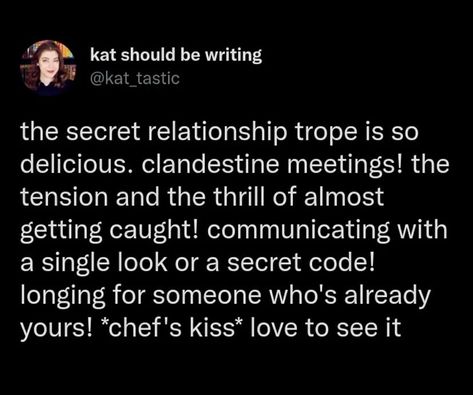 Secret Relationship Prompts, Relationship Prompts, Relationship Tropes, Book Tweets, Story Prompt, Bookworm Problems, Writing Prompts Romance, Random Story, Brain Facts