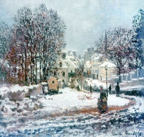 Monet Winter, Claude Monet Paintings, Monet Paintings, Oil Painting Reproductions, Impressionist Paintings, Caravaggio, Painting Reproductions, Paint By Number Kits, Diy Frame