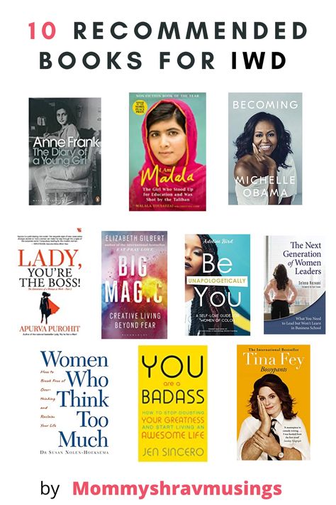 International Women's Day is all about celebrating the Women's Strength and reading books that capture the Women's true spirit in this month is all Book Lover's dream. #booksonFeminism #booksonEquality #booksonWomen #WomenEmpowermentbooks Books About Women, Books About Women In History, Self Love Books, Genre Of Books, Inspirational Quotes From Books, Biography Books, Books To Read For Women, Strength Of A Woman, Book Discussion